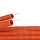Трубка гофрированная ДКС 71925 Труба ПНД с протяжкой 25мм, оранжевая