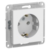 AtlasDesign Белый Розетка с/з, 16А, механизм | ATN000143 | Schneider Electric