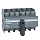 Рубильник 80A 3P реверсивный c рукояткой управления для прямой установки TwinBlock EKF | tb-s-80-3p-