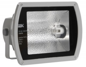 Прожектор ДРИ ГО02-150-01 150Вт Rx7s серый симметричный  IP65 ИЭК