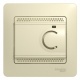 термостат Glossa GSL000238 (термостат электр. с датч., бежевый)