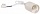 Патрон подвесной с шнуром пластик Е27 белый (50 шт), стикер на изделии Ппл27-04-К51