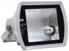Прожектор ДРИ ГО02-150-02 150Вт Rx7s серый асимметричный  IP65 ИЭК