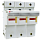 Предохранитель-разъединитель для ПВЦ 22x58 3P (с индикацией) EKF| pr-22-58-3 |EKF