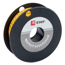 Маркер-кабельный 1,5кв.мм "C" (1000шт.) (ЕС-0) EKF PROxima | plc-KM-1.5-C | EKF