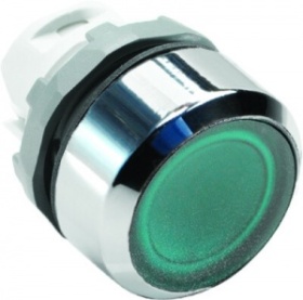 Кнопка ABB MP1-21G зеленая кнопка