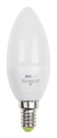 Лампа светодиодная (LED) PLED- ECO-C37 5w E14 4000K 400Lm 230V/50Hz  Jazzway 1036865