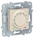 Unica New Бежевый термостат теплого пола, 10А, выносной термодатчик | NU550344 | Schneider Electric