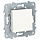 Unica New Белый Перекл. 1-клав. х. 6, 10 AX, 250В | NU520318 | Schneider Electric
