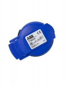 Разъем штепсельный ABB Розетка кабельная Easy&Safe 216EC6,16А,2P+E,IP44,6ч