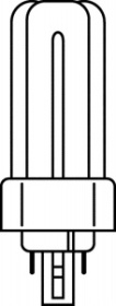 Лампа люминесц.компактная OSRAM DULUX T/E 42W/830 GX24Q
