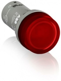 Кнопка комплектующие ABB Лампа CL2-502R красная со встроенным светодиодом 24В AC/DC