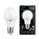 Лампа светодиодная LED 10Вт E27 220В 4100К A60 | 102502210 | Gauss