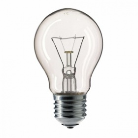 Лампа накаливания PHL Stan 40W E27 230V A55 CL 1CT/12X10F 453284