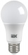 Лампа светодиодная (LED) 15Вт Е27 220В 4000К A60 шар | LLE-A60-15-230-40-E27 | IEK