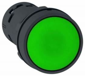 Кнопка XB7NH31 (зел., 1нр, с фикс.)