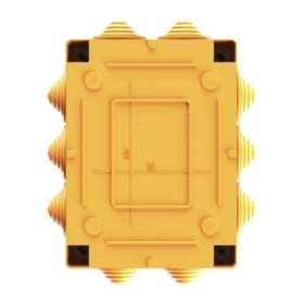 Коробка распределительная FS IP55,150х110х70мм,4р, 450V,20A,10мм.кв, нерж.контакт | FSK21410 | DKC