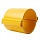 Труба гладкая разборная ПНД 160 мм (750Н), желтая PROxima | tr-hdpe-160-750-yellow | EKF