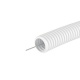 Труба гибкая гофрированная ПЛЛ 16мм с протяжкой не содержит галогенов ПВ-0 (100м) белый 81816 DKC