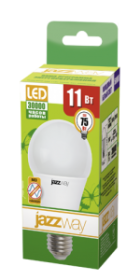 Лампа светодиодная (LED) PLED- ECO- A60  11w E27 5000K 880Lm 220V/50Hz Jazzway 1033222
